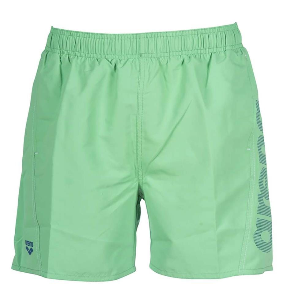 ARENA Fundamentals Logo Boxer Shorts Green DeinDeal