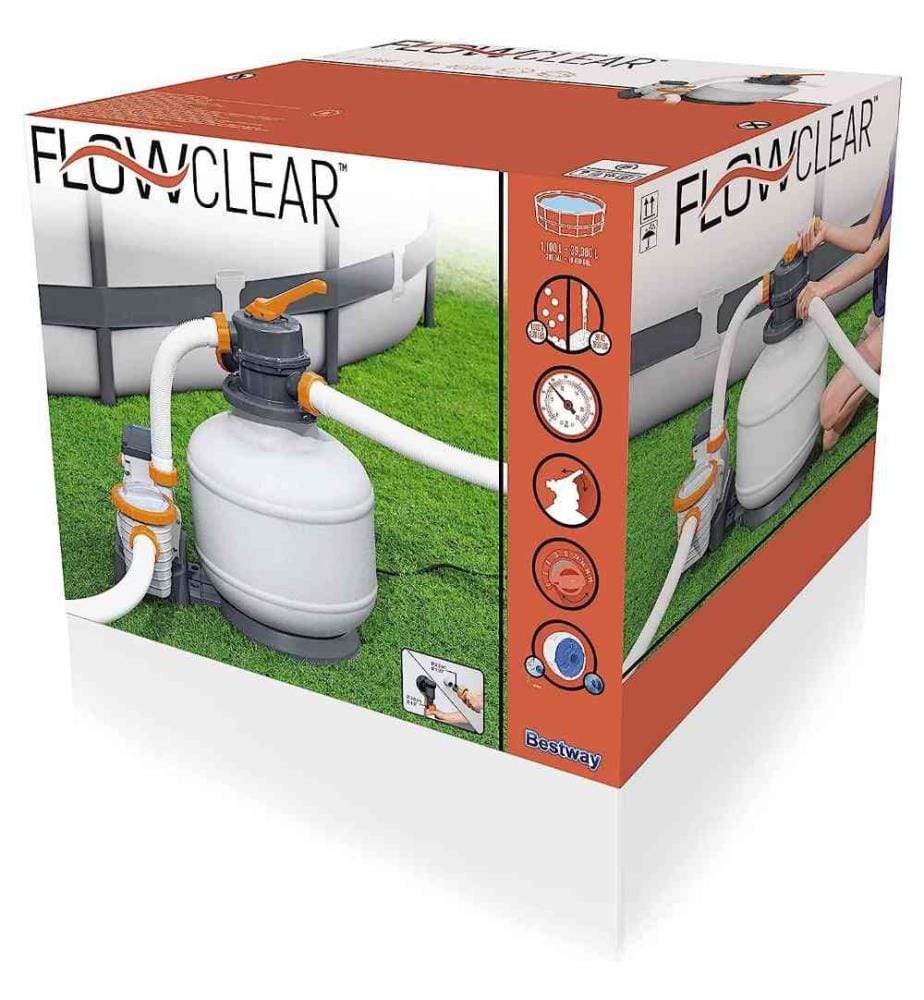 Bestway Bestway Water Pump Flowclear Sandfilterp… DeinDeal