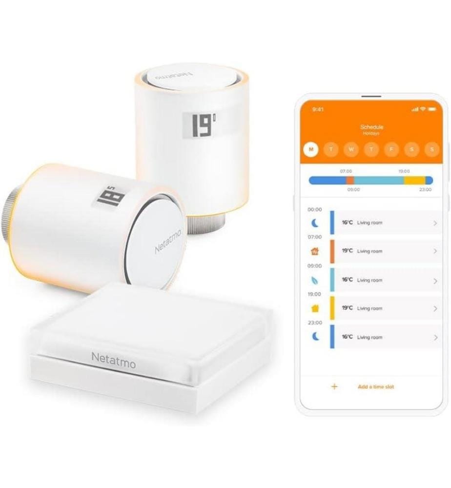 NETATMO Netatmo Smart Wifi Radiator Thermostats … | DeinDeal