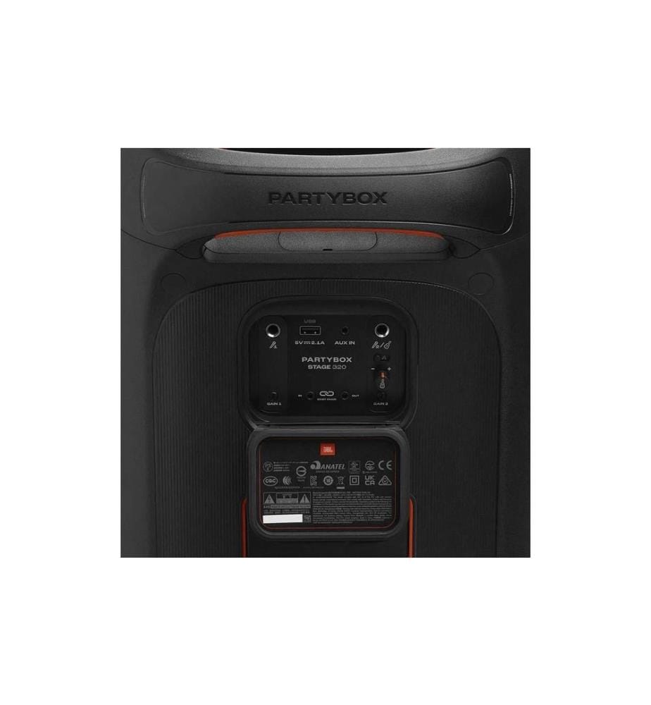 JBL - Bluetooth Speaker Partybox Stage 320 Schwarz