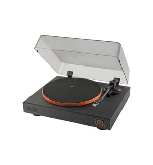 JBL - Tourne-disque Bluetooth Spinner BT Orange/Noir