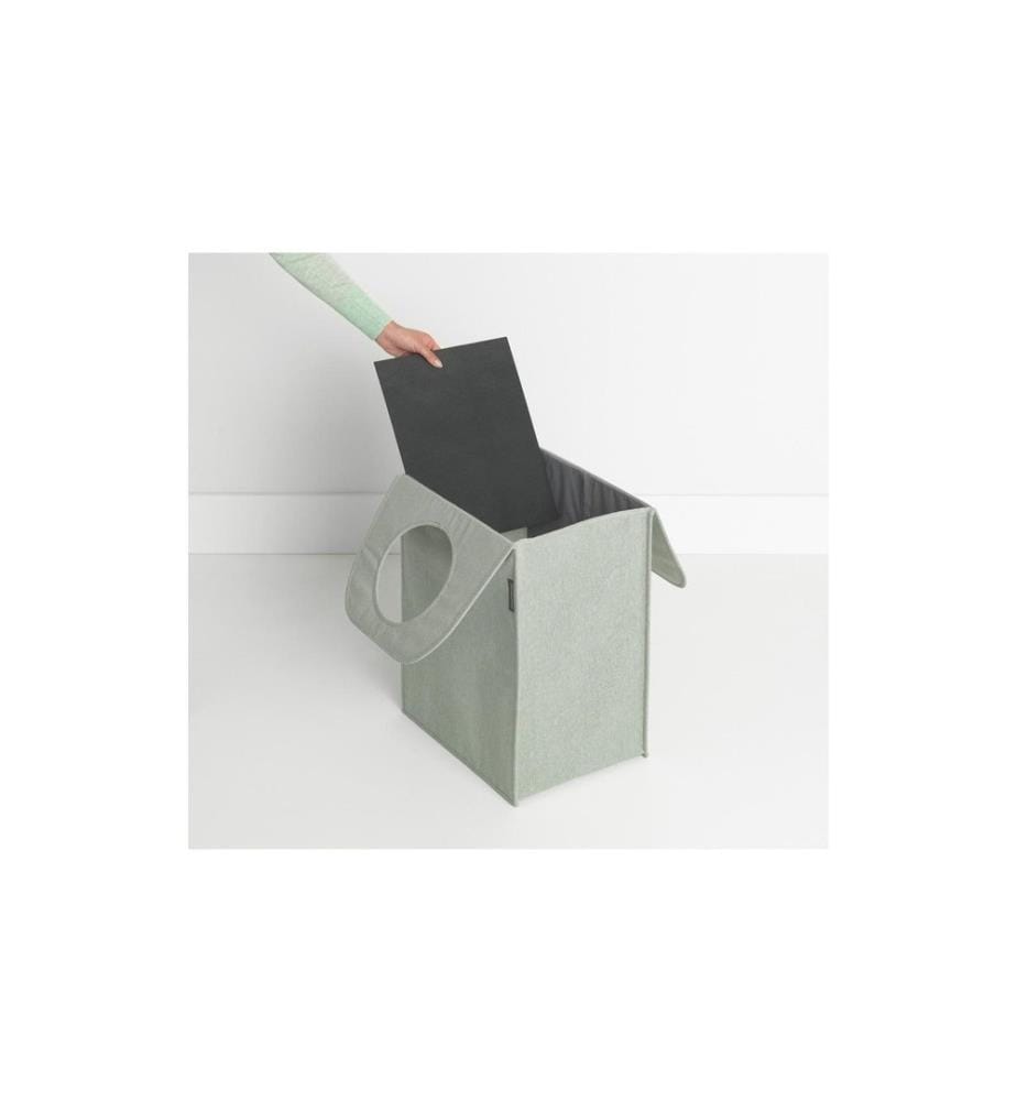 BRABANTIA - Wäschesammler faltbar, 55 Liter, Hellgrün