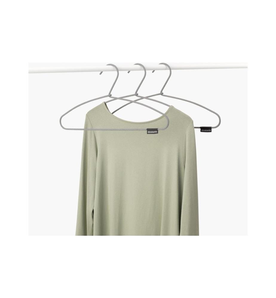 BRABANTIA - Cintre 3 Pièce/s, Noir/Blanc