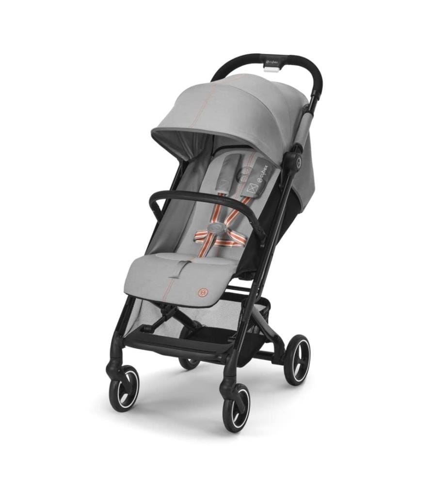 BEBECONFORT Poussette canne ultra compacte Teeny 3D, 4 roues, De la  naissance à 4 ans environ (22kg), Black Chic