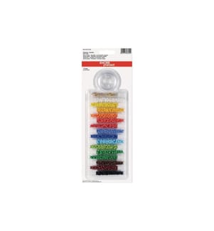 KNORR PRANDELL - Perlen-Set Rocaille  17-teilig, Opak