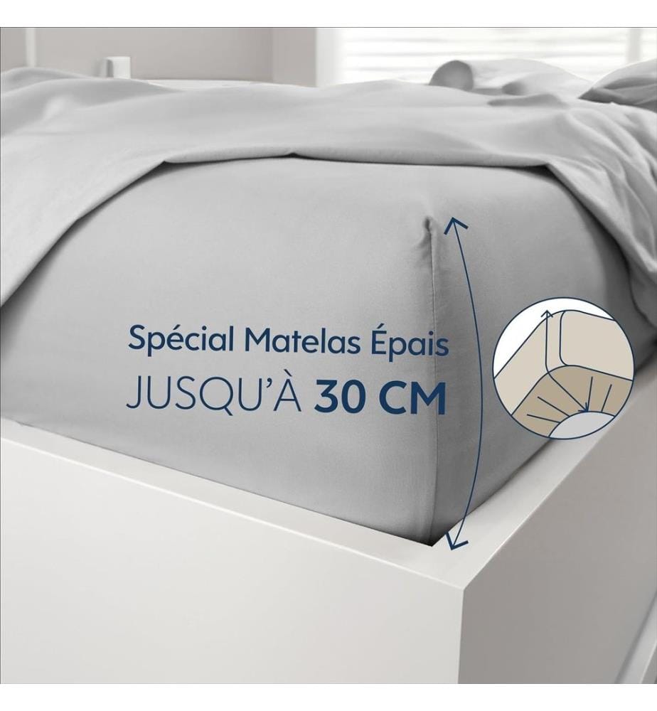 Dreamzie Dreamzie Fitted Sheet 140 x 200 cm Hi… DeinDeal