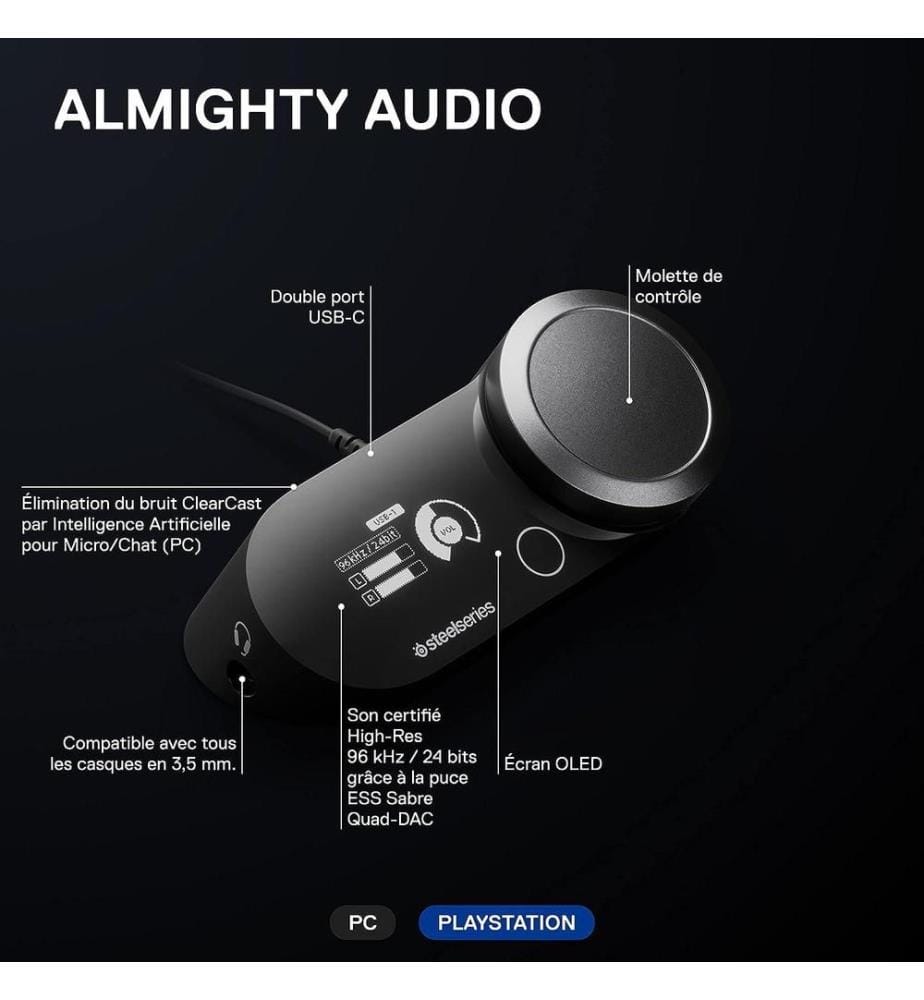 Steel Series SteelSeries GameDAC Gen 2 HiRes Au… DeinDeal