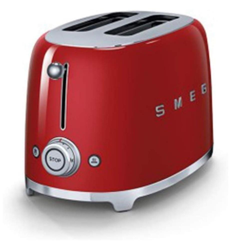 Smeg Smeg 2x2 TSF01RDEU Toaster, 2 Fächer für 2 … DeinDeal
