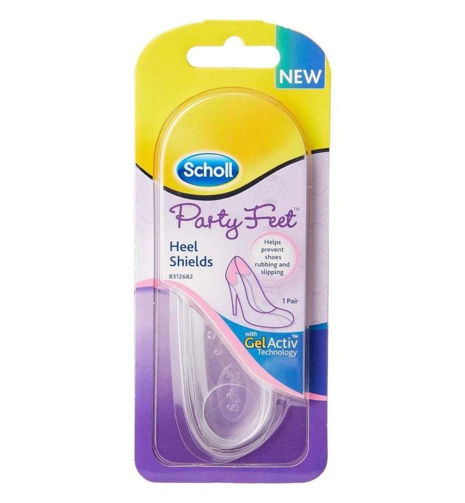 Scholl party feet invisible gel heel shields on sale
