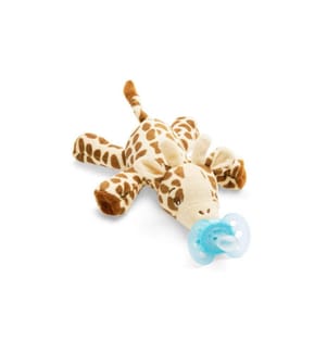 PHILIPS AVENT - Doudou Snuggle incl. Nuggi Ultra Soft, Girafe