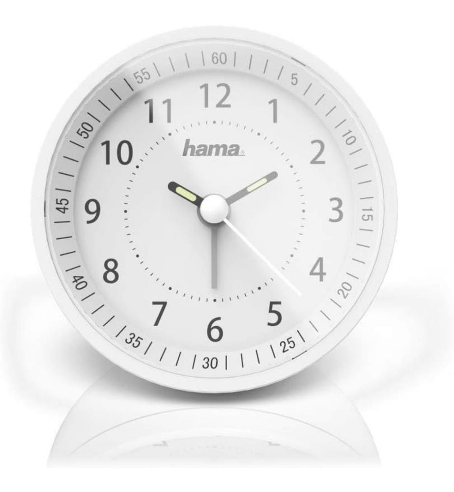 HAMA Hama "Roundly" radiocontrolled alarm clock… DeinDeal