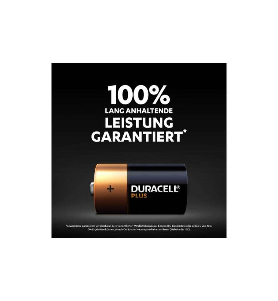 DURACELL - Batterie D Plus Power 2 Stück