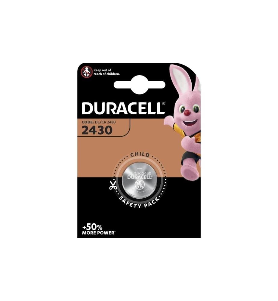 DURACELL - Knopfzelle Lithium CR2430 , 1 Stück
