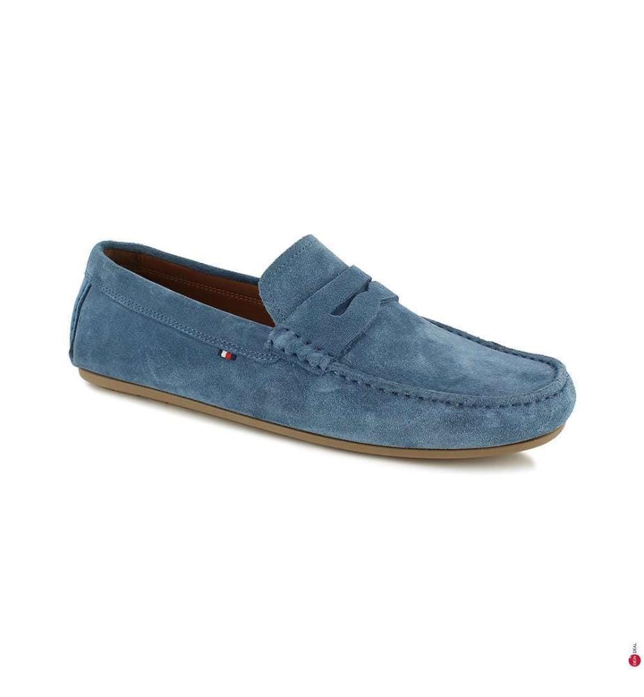 Tommy hilfiger mokassins damen blau Clearance