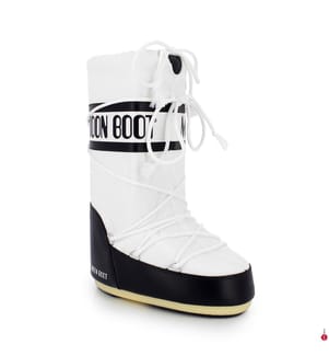 Bottes Après-Ski Icon Nylon - Noir et Blanc