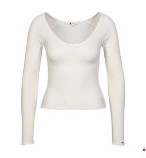 Top Slim Fit - Écru