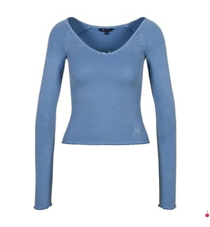 Top Slim Fit - Bleu