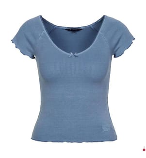 Top Slim Fit - Bleu