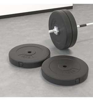 Hantelscheiben 2 Stk. 30 kg Zement