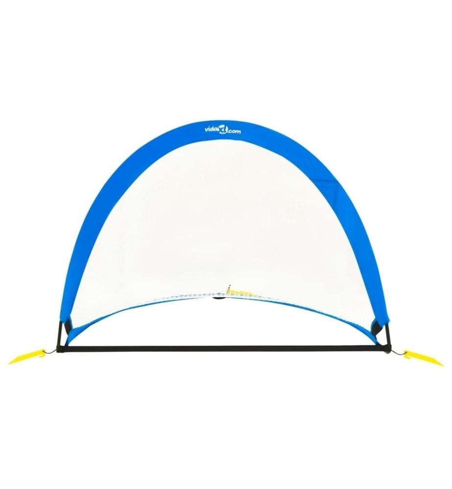Fussballtore Kinder 2 Stk. mit Aufbewahrungstasche 119x82x84,5cm