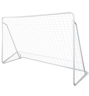 Mini Fussball Torpfosten Netz Set Stahl 240 x 90 x 150 cm
