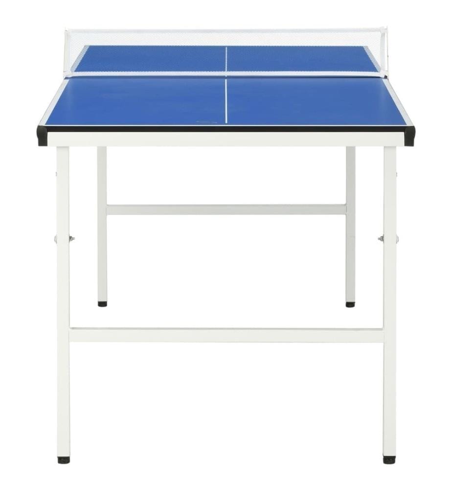 Table de ping-pong avec filet 152x76x66 cm Bleu