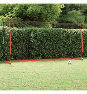 Fussballtor 366,5x91x183 cm Stahl