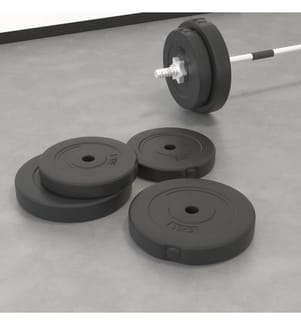 Hantelscheiben 4 Stk. 30 kg Zement