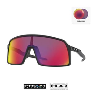 Sutro Sonnenbrille - Prizm Road Gläser - Schwarzes Gestell