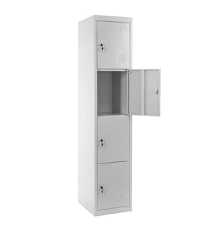 Schliessfach Boston Spind Metall 180x38x45 cm - grau