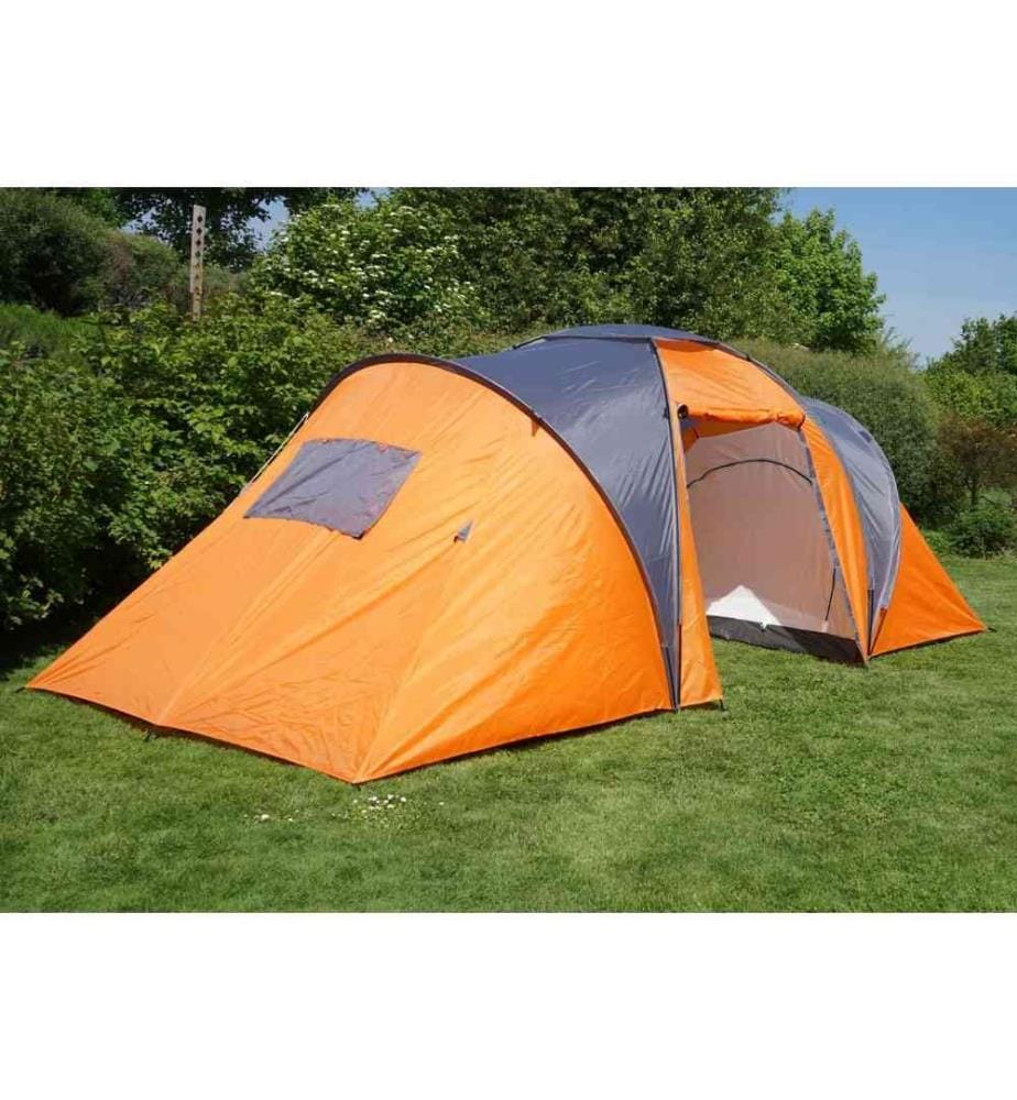 Campingzelt Igluzelt Loksa für 6 Personen - orange