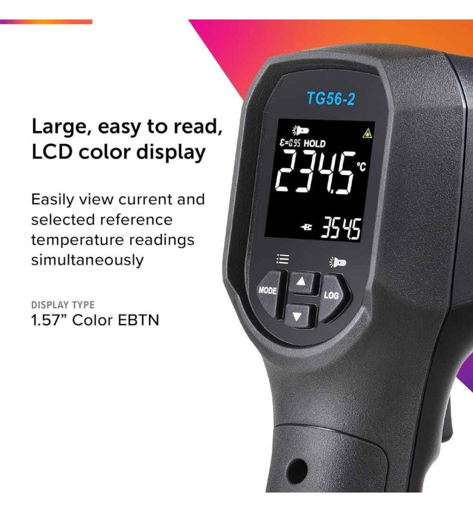 FLIR TG562 Thermomètre infrarouge à spot avec l… DeinDeal