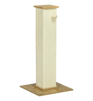 Arbre à chat 80 cm Chêne blanc crème