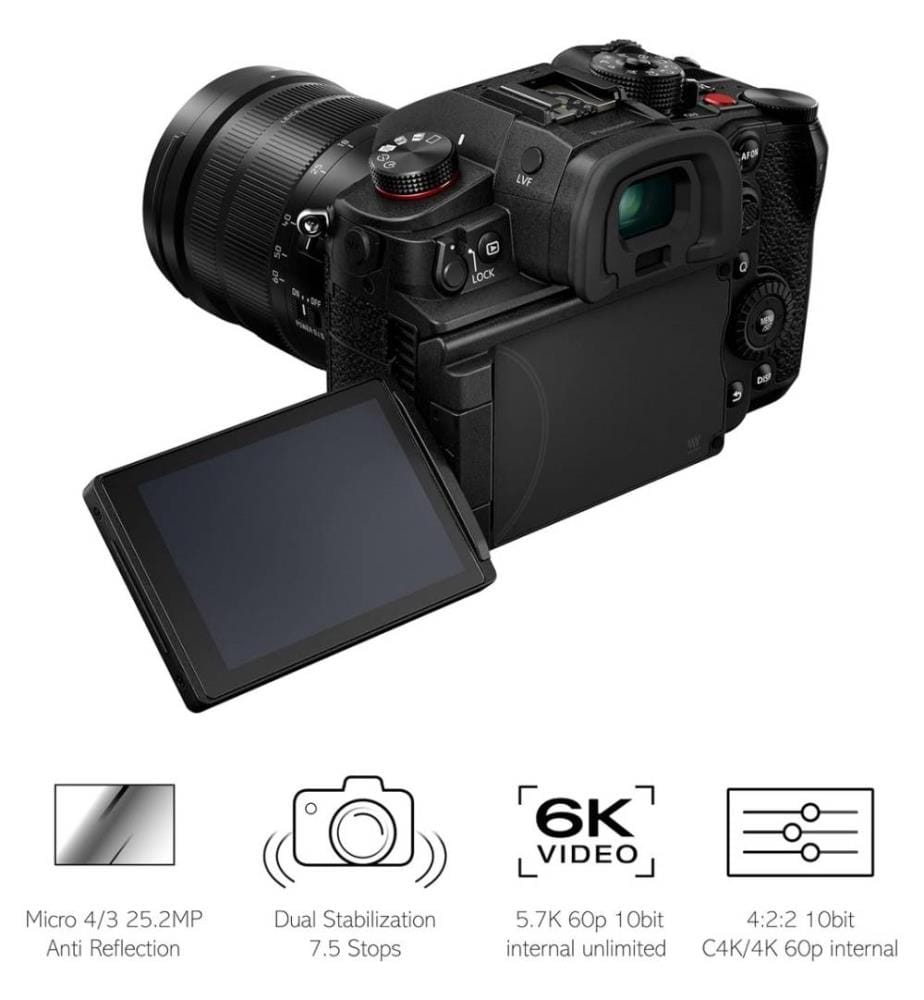PANASONIC Panasonic LUMIX GH6, 25.2 MP Mirrorles… DeinDeal