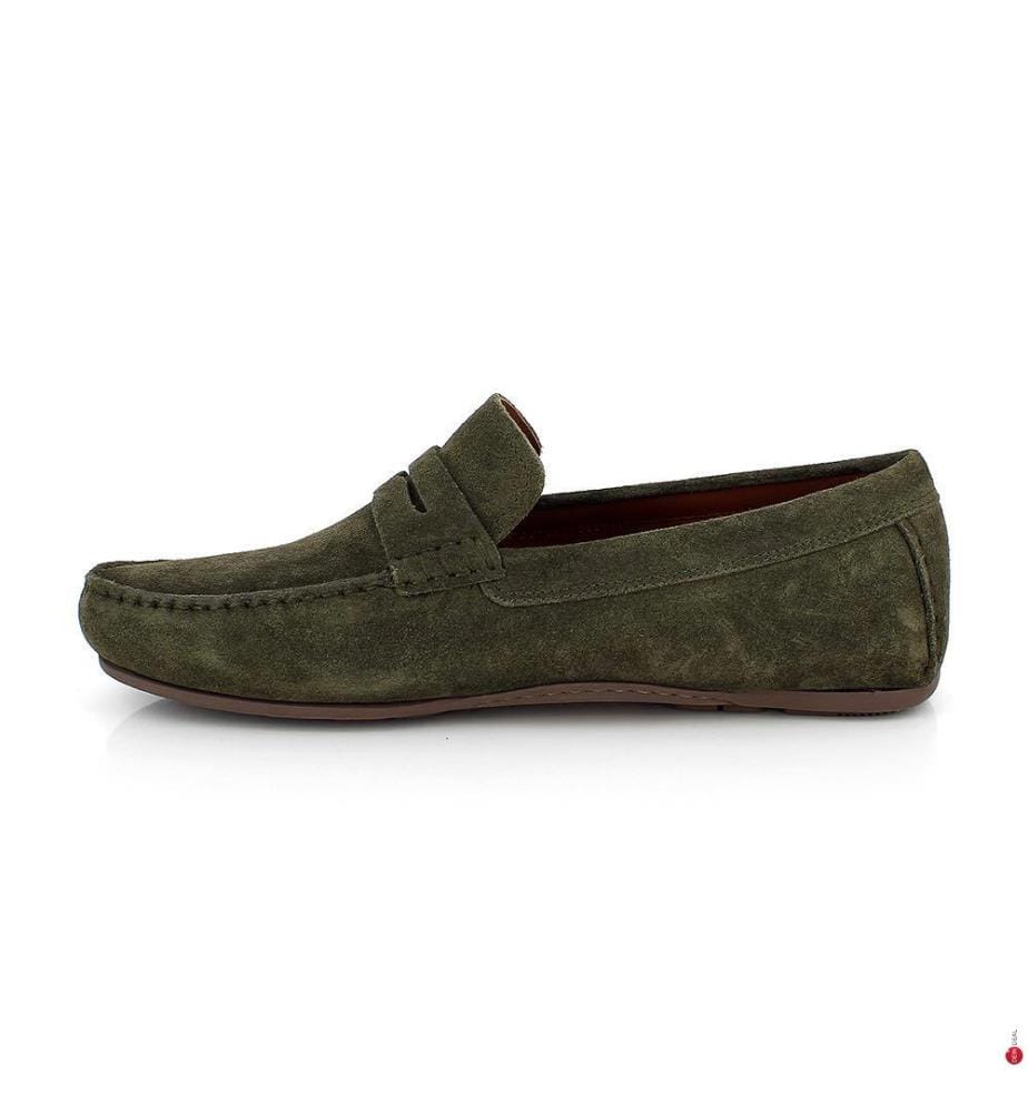 Mokassins Casual Suede Driver - Khaki