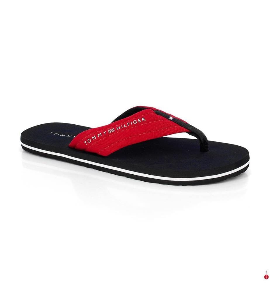 Tongs - Noir et Rouge