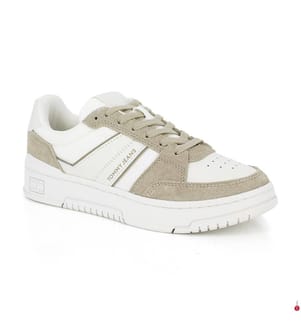 Sneakers - Weiss und Beige