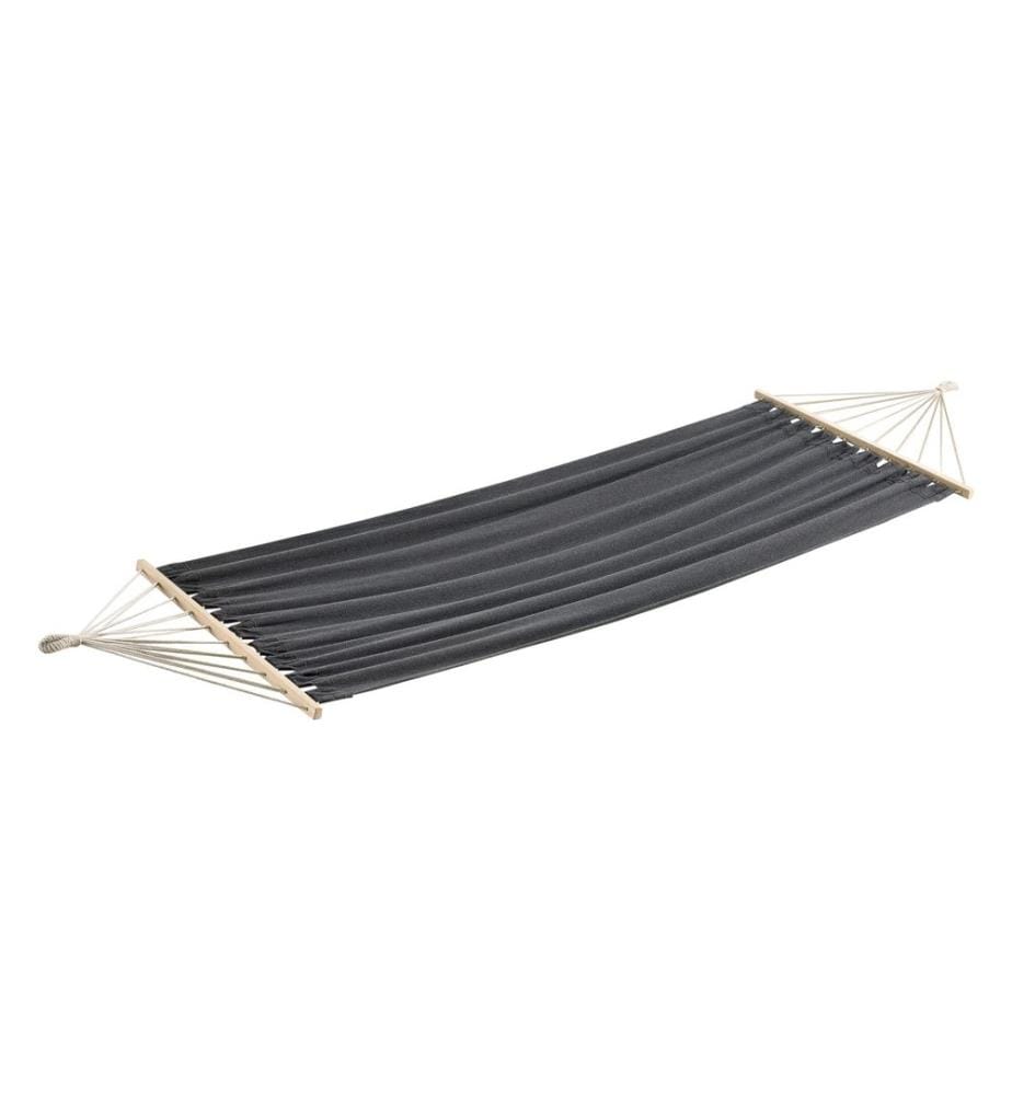 Hamac 'Surte' avec support 200x100 cm Gris foncé
