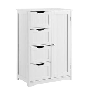 Armoire de salle de bains Locust 81x55x30 cm Blanc