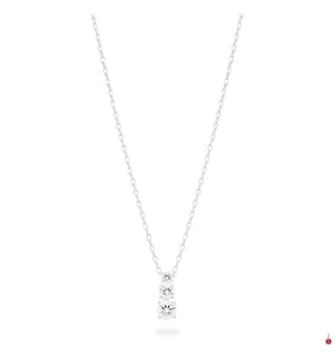 Necklace Attract Trilogy Round - Silver