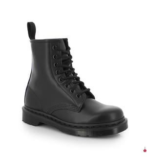 Stiefel 1460 Mono Smooth - Schwarz