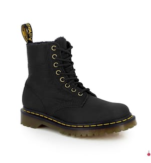 Stiefeletten 1460 Grizzly - Schwarz