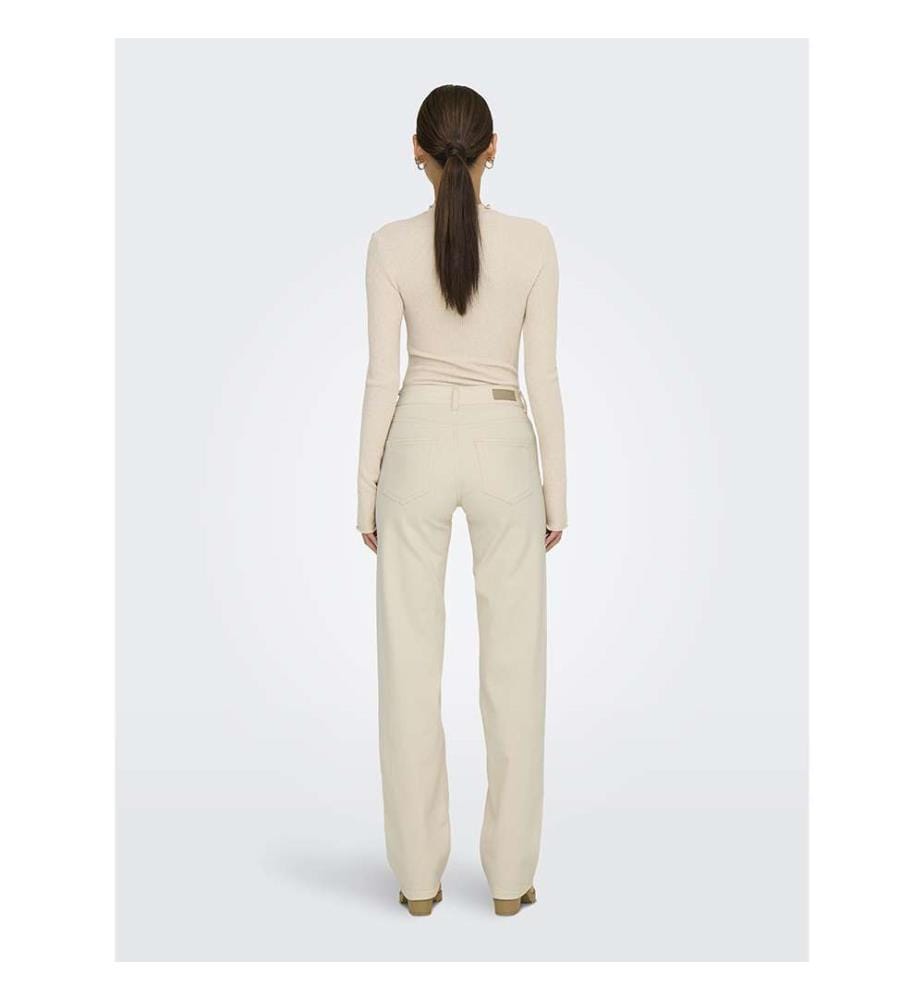 Blush Straight Fit Jeans - Ecru