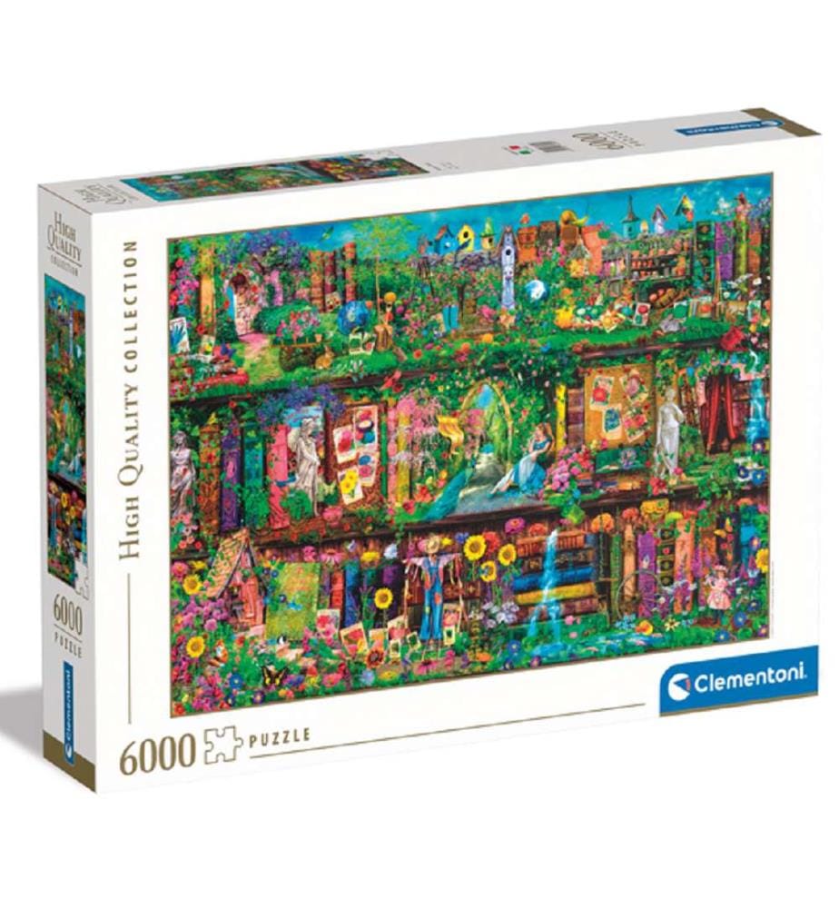 Clementoni Puzzle Garden Shelf 6000 Pieces DeinDeal