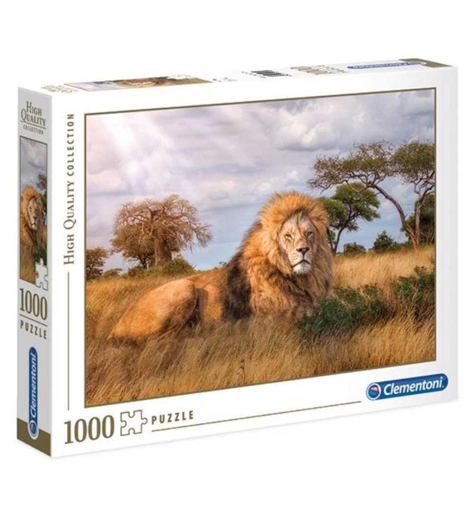 Clementoni Puzzle The King lion 1000 Pieces … DeinDeal