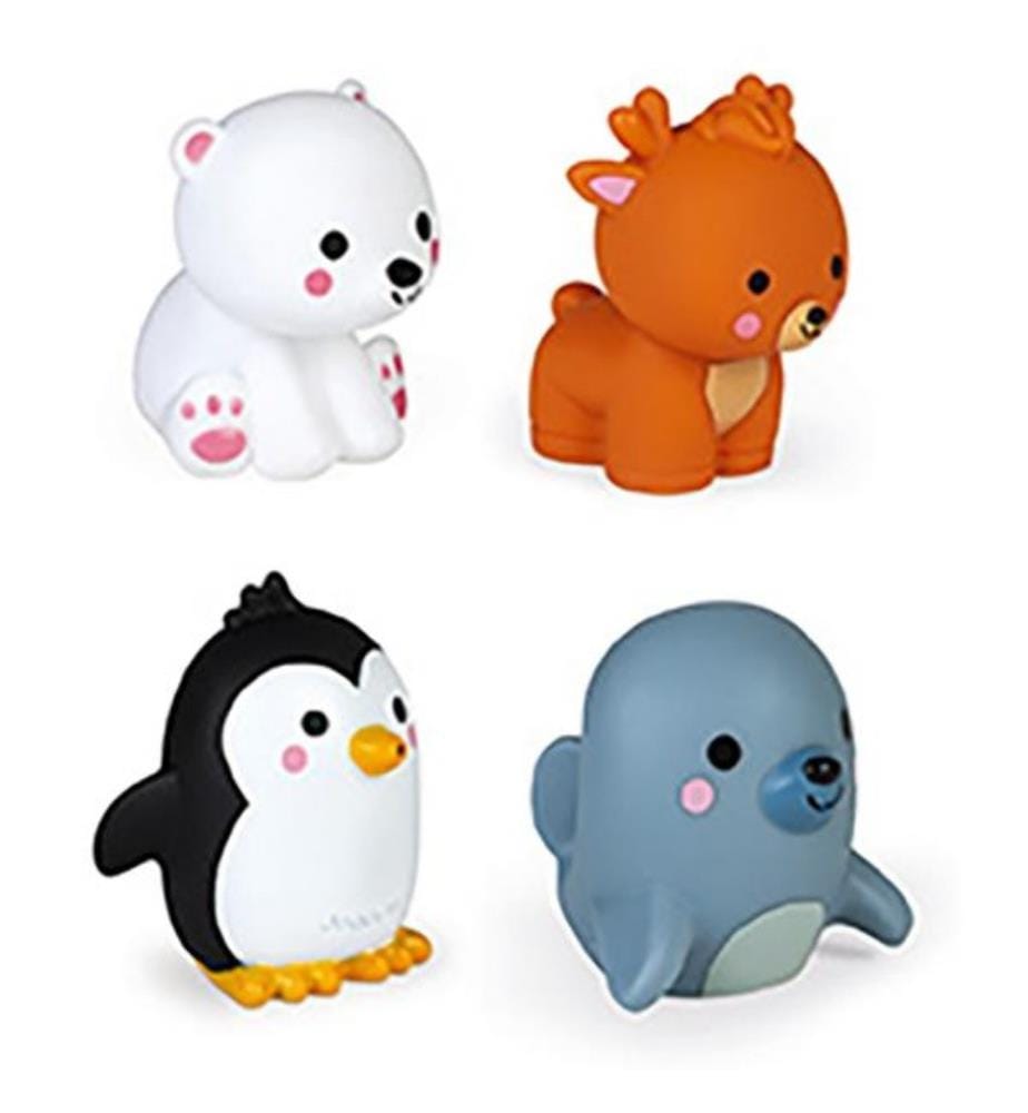 Janod Set of 4 polar animals, polar bear, pengui… | DeinDeal