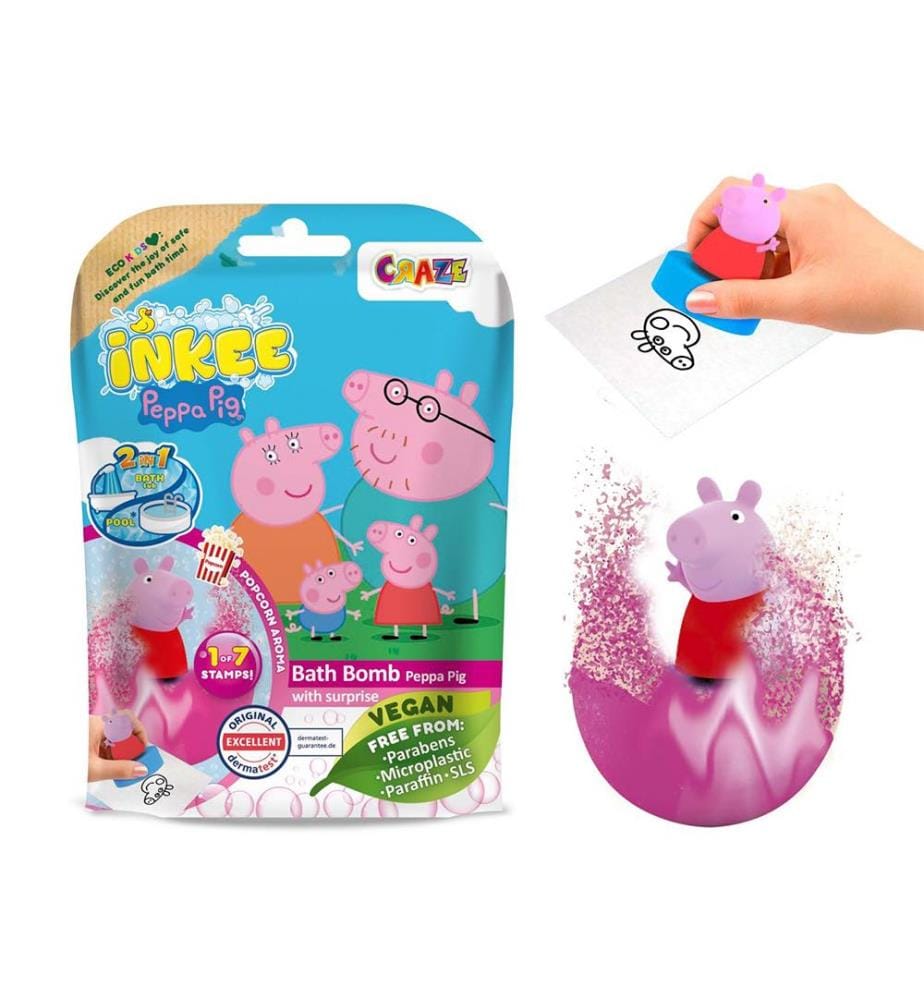 Craze Peppa Pig bath bomb Random Color DeinDeal