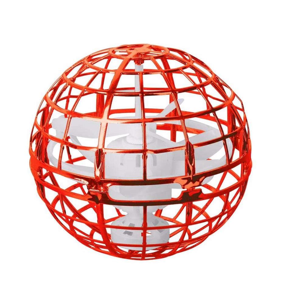 Totally Tech Gyro Spinner Flying Ball Rouge DeinDeal