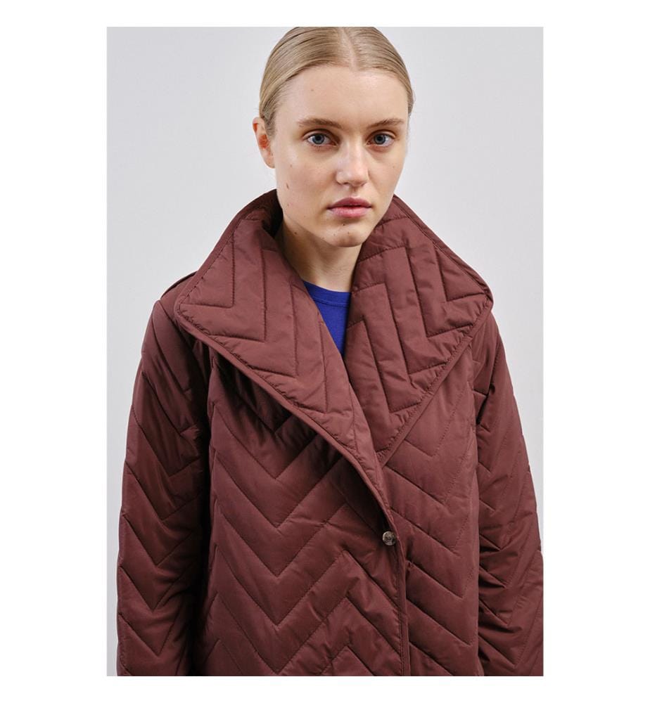 Manteau Dafni - Truffle