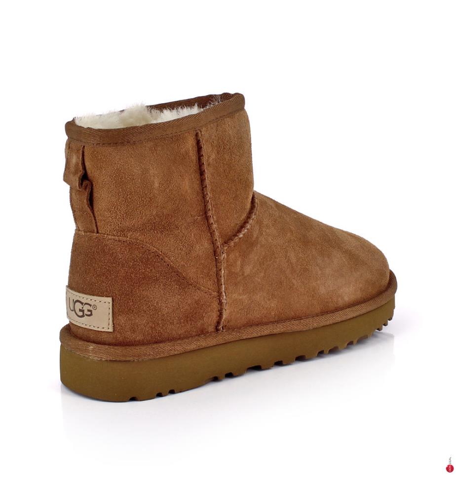 Bottines en Cuir Classic Mini II - Camel